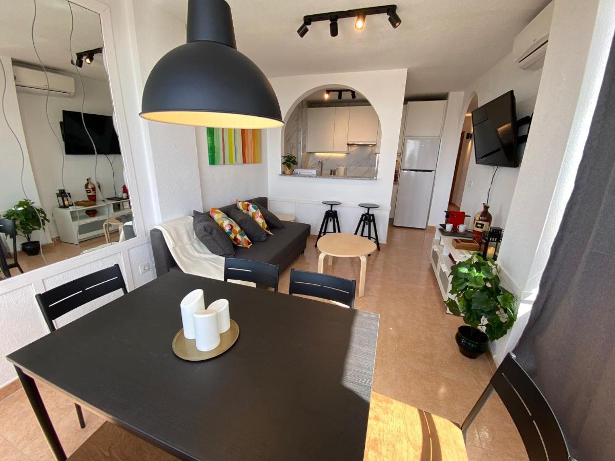Apartamento Diorama D Con Impresionante Vista, Piscina Y Parking เบนัลมาเดนา ภายนอก รูปภาพ