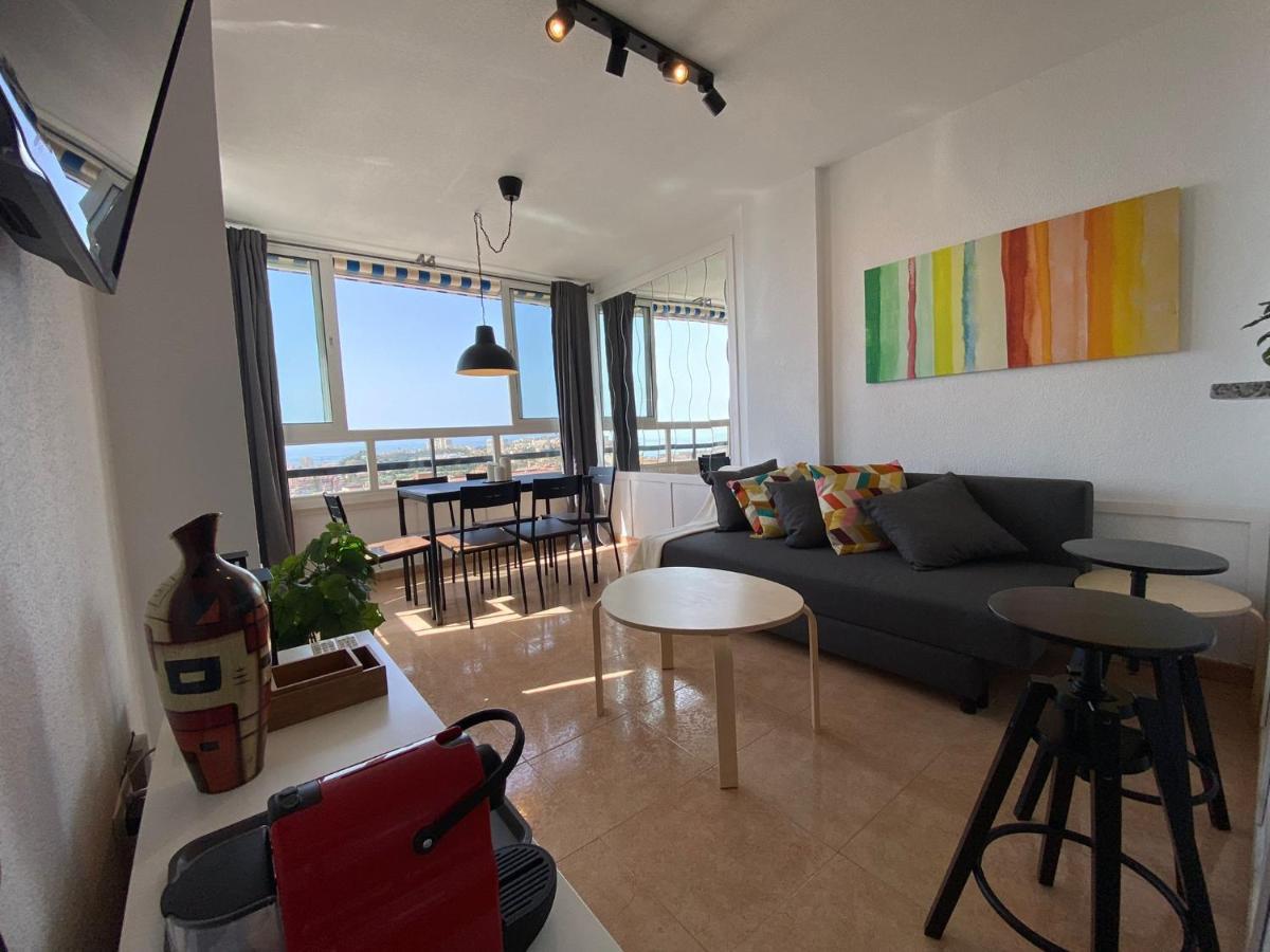 Apartamento Diorama D Con Impresionante Vista, Piscina Y Parking เบนัลมาเดนา ภายนอก รูปภาพ