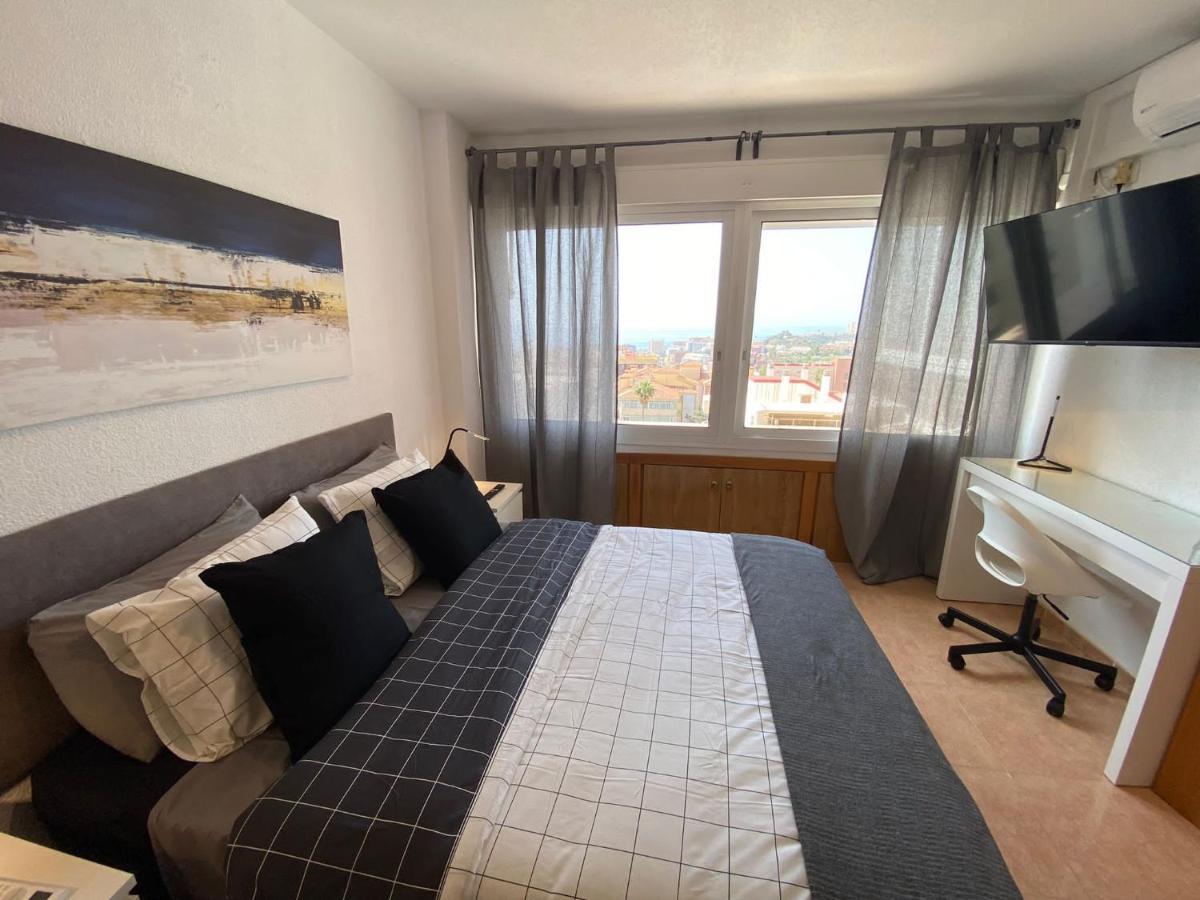 Apartamento Diorama D Con Impresionante Vista, Piscina Y Parking เบนัลมาเดนา ภายนอก รูปภาพ